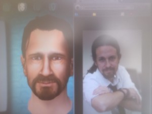 Pablo Iglesias en 3D, Disponer de Rajoy y de Pablo Iglesias para ti