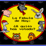 Fábula sobre las elecciones 2016, Aldea Follón, cuentos de animales, cartooners, animación 2d
