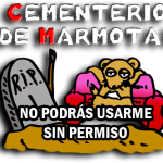 articulo 13 de la UE, logo cementerio de marmotas